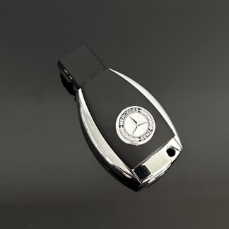 1x MERCEDES BENZ Funkschl&uuml;ssel mit LOGO hinten Geh&auml;use Autoschl&uuml;ssel Fahrzeugschl&uuml;ssel Schl&uuml;ssel Fernbedienung