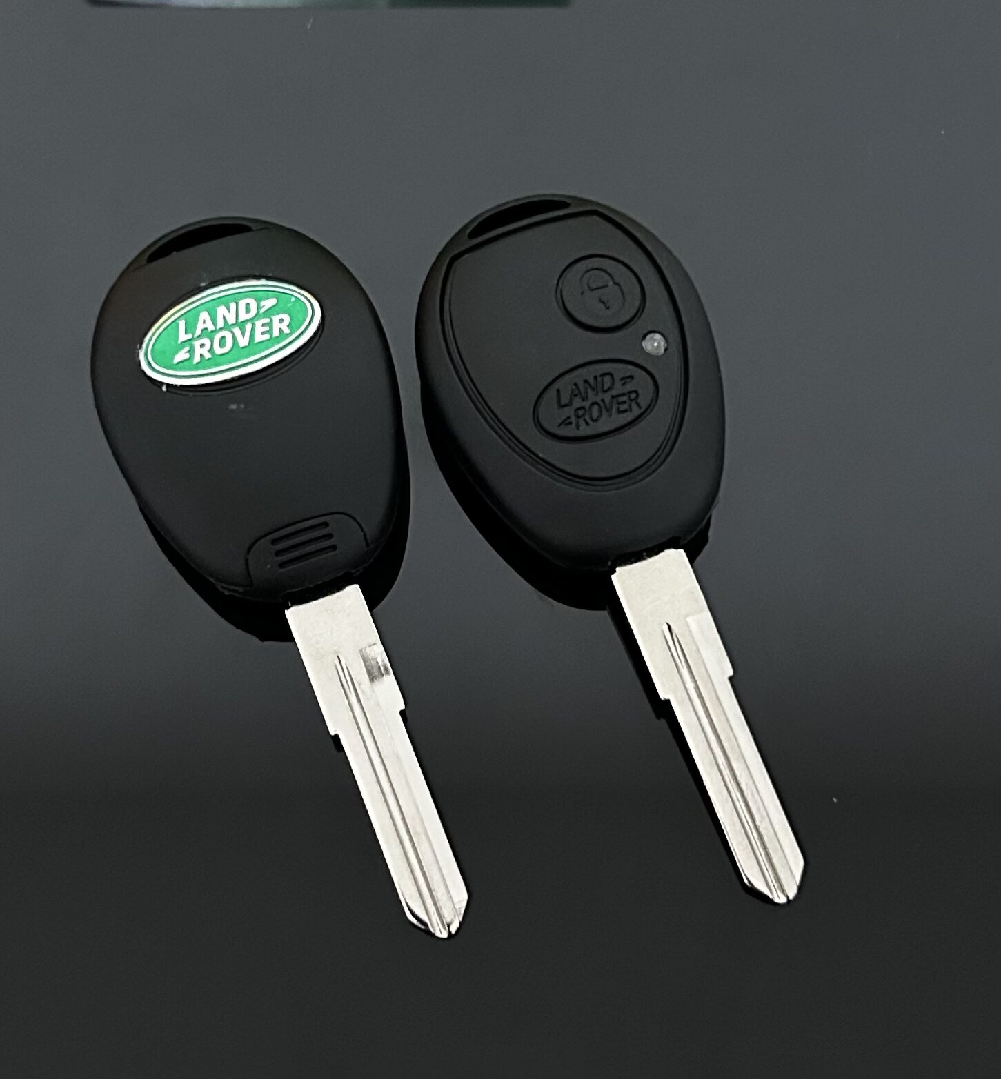 1x NEU Range Land Rover Schlüsselgehäuse 2 Tasten schwarz mit Logo Emblem Autoschlüssel Schlüssel – Bild 6