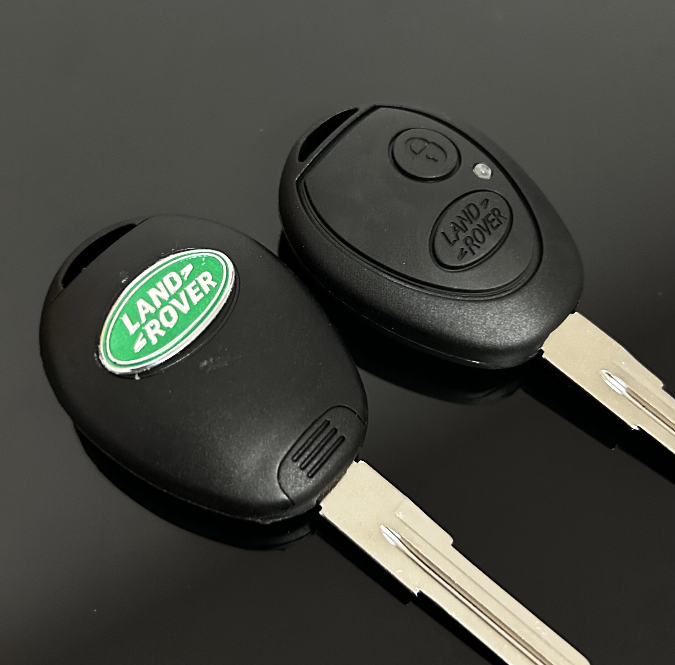 1x NEU Range Land Rover Schlüsselgehäuse 2 Tasten schwarz mit Logo Emblem Autoschlüssel Schlüssel – Bild 5