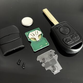 NEU Schl&uuml;sselgeh&auml;use 3 Tasten + ELEKTRONIK f&uuml;r BMW E31 E32 E34 E36 E38 E39 E46 Z3