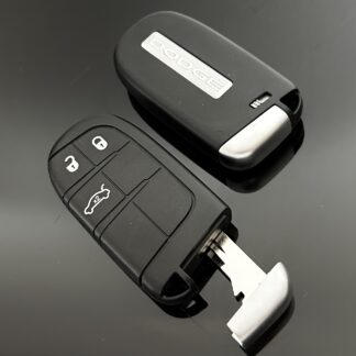 1x JEEP Challenger Chrysler Dodge Jeep RAM Schl&uuml;sselgeh&auml;use mit Emblem Logo Autoschl&uuml;ssel