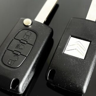 CITROEN 3 Tasten Funkschl&uuml;ssel LOGO Autoschl&uuml;ssel Fahrzeugschl&uuml;ssel Schl&uuml;ssel Fernbedienung