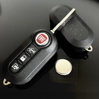 FIAT Transporter Ducato Funkschl&uuml;ssel LOGO Batterie Autoschl&uuml;ssel Fahrzeugschl&uuml;ssel Schl&uuml;ssel Fernbedienung