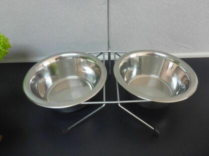 Futterbar mit Stiel 63cm Hilfsmittel Büghilfe Senioren Rollstuhl Katze Hund Napf – Bild 5