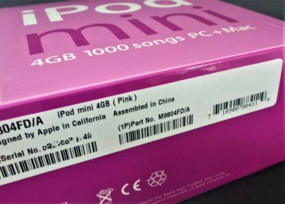 NEU Apple iPod mini 2. Generation 4GB Pink in OVP M9804FD/A VERSIEGELT einmalig – Bild 5