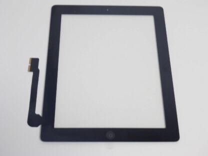 NEU iPad 3  4 DISPLAYGLAS Touch BLACK Front Display Rahmen Glas für LCD Echtglas