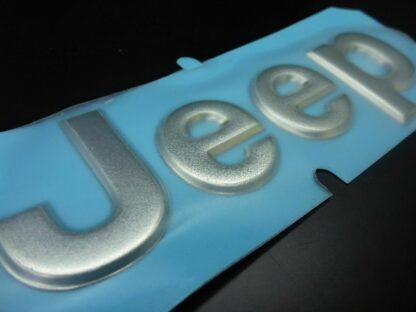 NEW Chrome Silver Jeep Cherokee Wrangler Patriot Liberty Emblem MOPAR 55156554AE – Bild 4