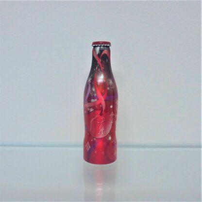 Original COCA COLA Alu Flasche Weihnachten 0,25 Liter 2007 voll