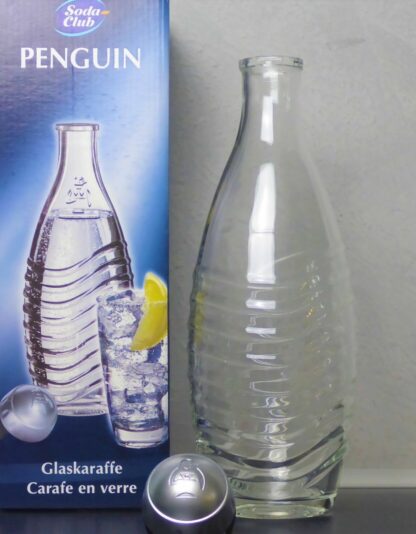 SodaStream ORIGINAL Glaskaraffe für Penguin & Crystal Glasflasche Karaffe – Bild 5