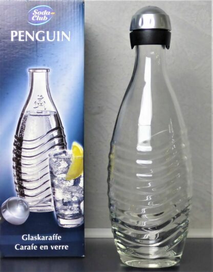 SodaStream ORIGINAL Glaskaraffe für Penguin & Crystal Glasflasche Karaffe