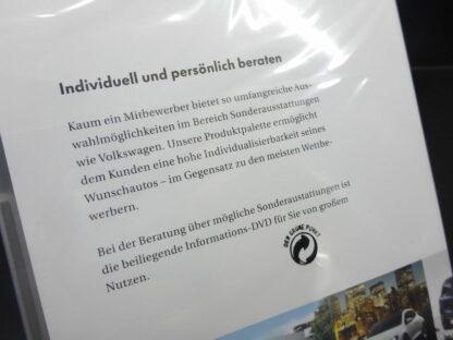 Volkswagen Inovative Ausstatung Sonderwünsche Hilfe und Beratungs DVD VW SELTEN – Bild 5
