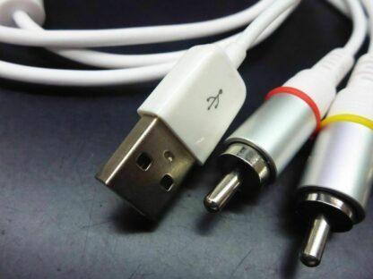 für Apple Composite AV Audio Video Cable to TV USB Charger Connector 30-Pin Dock – Bild 3