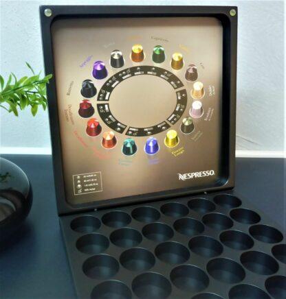 neu DESIGN Nespresso KUNST Discovery BILD Box Varietätenbox Kapselspender 36er – Bild 3