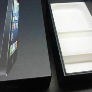 nur VERPACKUNG für iPhone 5 BLACK 16GB * ohne iPhone * Box Schachtel APPLE MD297