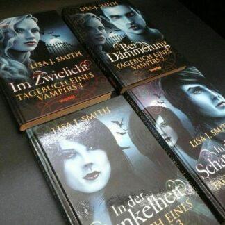 4x Tagebuch eines Vampirs Band 1-4 Zwielicht Dämmerung Dunkelheit Schattenwelt