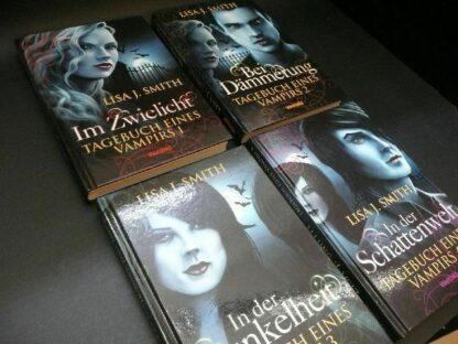4x Tagebuch eines Vampirs Band 1-4 Zwielicht Dämmerung Dunkelheit Schattenwelt