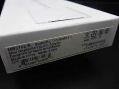Apple Mini DisplayPort zu DVI Adapter MB570Z/B OVP Original – Bild 5