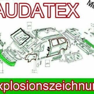 Audatex NEU Explosionszeichnung Rover 400/45 / RT ab 05/1995