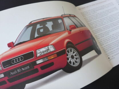 Audi 80 S2 AVANT Betriebsanleitung ´93 Bedienungsanleitung Anleitung Service 941 – Bild 3
