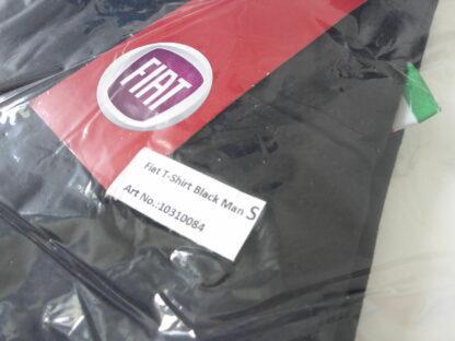 FIAT Werbeshirt mit Fiat Aufruck original T-Shirt schwarz Logo Emblem Fiat NEU – Bild 6