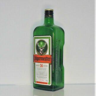 JÄGERMEISTER  leer 1,75l. groß Flasche 31x11cm Dekoflasche ORIGINAL Werbeflasche