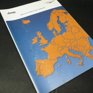 Jeep Dealer Directory Europa Chrysler original Heft aus 03/2000