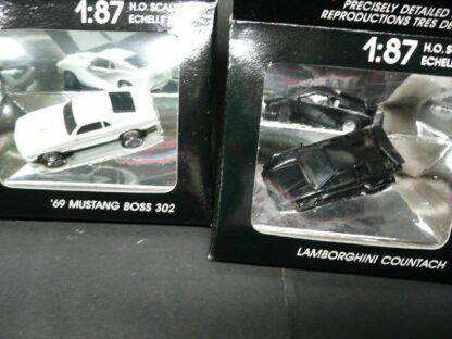 MONOGRAM mini Exacts im SET NEU 1:87 H.O.SCALE Mustang Chevy Bel Air Countach... – Bild 5