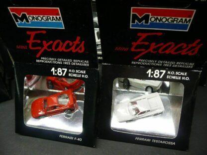 MONOGRAM mini Exacts im SET NEU 1:87 H.O.SCALE Mustang Chevy Bel Air Countach... – Bild 6