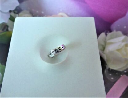 NEU 1x Zwischenelement SILBER Schlangenglieder Armband *LOVE YOU FOREVER*  CHARM – Bild 6