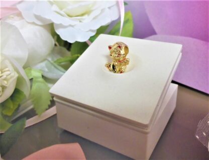 NEU Mieze Katze CHARM für Armband Kätzchen winkt GOLD winke KatzeTier Katzenbaby – Bild 9