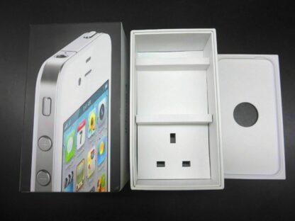 nur VERPACKUNG für iPhone 4 8GB weiß *ohne iPhone* Box Schachtel Karton Apple