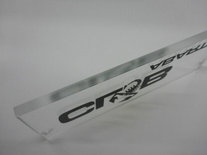 Abarth CLUB Plexiglas Tür CLUB Hausschild NEU Logo Emblem EXLUSIV Namensschild – Bild 7