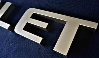 CHEVROLET Schriftzug ORIGINAL Logo Emblem Werbeschrift Reklameschild Buchstaben – Bild 4