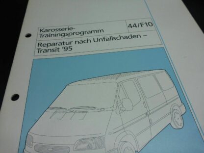 FORD Transit 1995 Karosserie Unfallschaden ORIGINAL von Ford Service Training – Bild 3