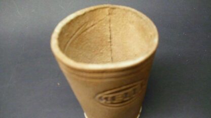 HELLA Würfelbecher Knobelbecher in Leder Werbebecher Hella Leuchten Scheinwerfer – Bild 3