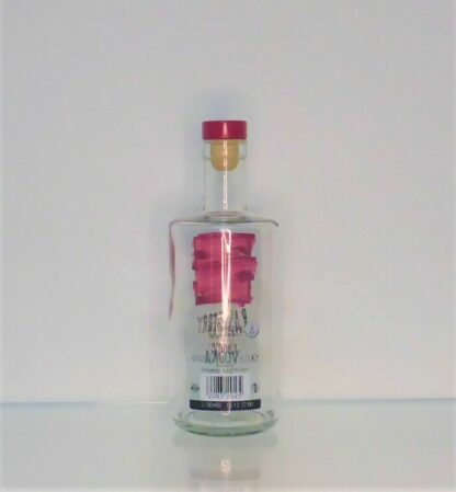 Himbeeren VODKA leer Flasche Dekoflasche ORIGINAL Wodka Werbeflasche Raspberry – Bild 3
