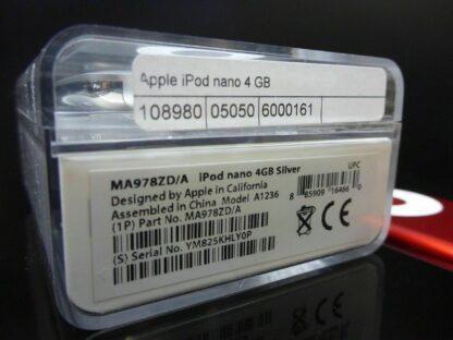 NEU Apple iPod nano BAUKNECHT selten 3. Generation 4GB silber 3G OVP MA9782ZD – Bild 4