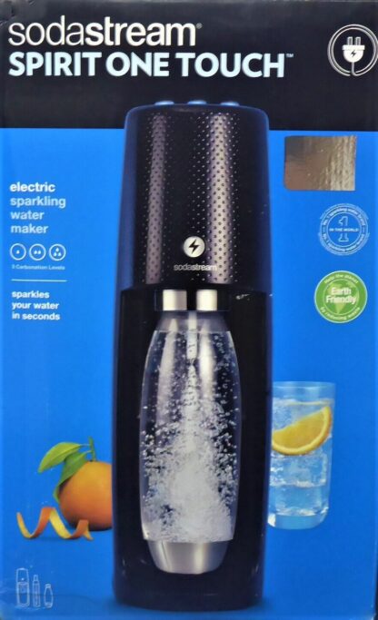 SodaStream NEU + OVP one Touch Zubehör SET black EASY SPIRIT VOLLAUTOMATISCH