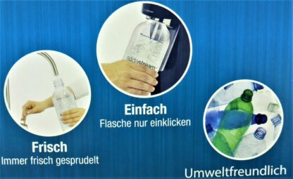 SodaStream NEU + OVP one Touch Zubehör SET black EASY SPIRIT VOLLAUTOMATISCH – Bild 7