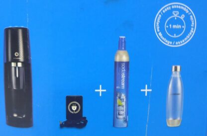 SodaStream NEU + OVP one Touch Zubehör SET black EASY SPIRIT VOLLAUTOMATISCH – Bild 9