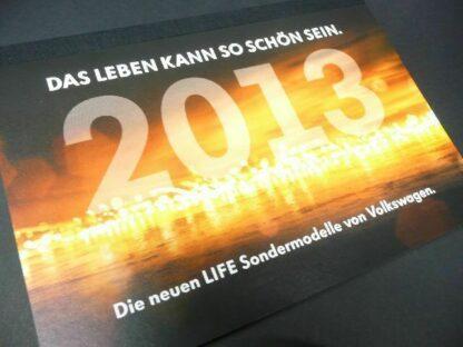 VW Kalender 12 Poster für 2013 Die LIFE Sondermodelle sehr selten und schön