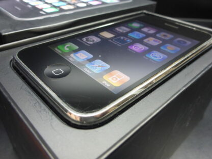 iPhone 3G 8GB schwarz black in OVP Apple MB490DN/A RARITÄT gepflegt schön – Bild 4