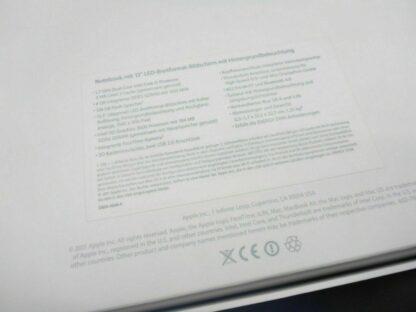 nur VERPACKUNG für MacBook Air 13 Zoll  ** ohne MacBook ** Box Schachtel Karton – Bild 6