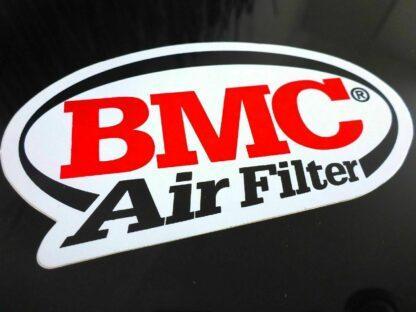 1x BMC Emblem Logo Schriftzug NEU original Aufkleber BMC Airfilter 10cm x 5,5cm