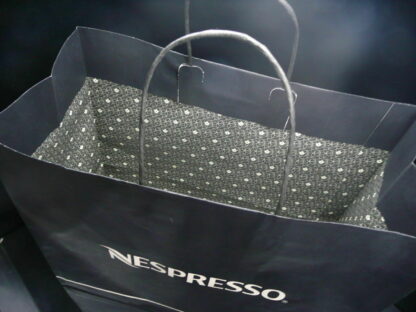 3x Papiertasche Verpackung NESPRESSO *ohne Inhalt* nur Verpackung Kapsel Tüte – Bild 10