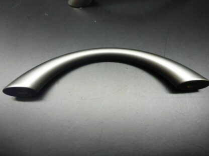 5x Bogengriff rund Metall silber Griff Möbelgriff Schubladengriff Schrankgriff – Bild 3