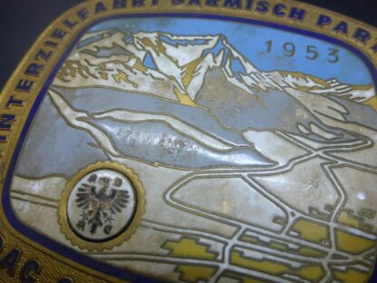 ADAC Winter Garmisch Patenkirchen GAU VW Käfer Opel Mercedes Ford Oldtimer 1953 – Bild 4