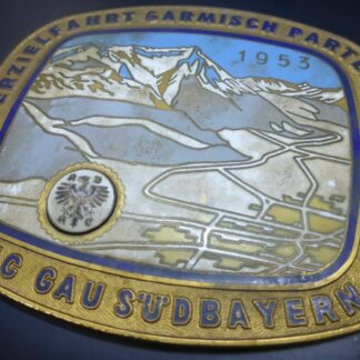 ADAC Winter Garmisch Patenkirchen GAU VW Käfer Opel Mercedes Ford Oldtimer 1953