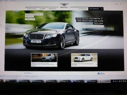 Collection BENTLEY stick Card Speicherkarte RR Rolls Royce DE L`AUTO 2014 RAR – Bild 3