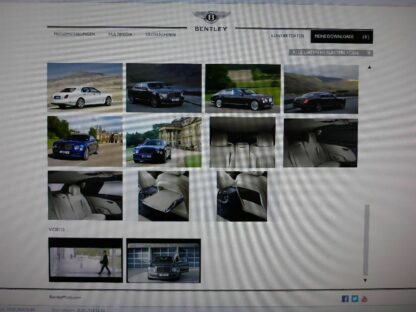 Collection BENTLEY stick Card Speicherkarte RR Rolls Royce DE L`AUTO 2014 RAR – Bild 5